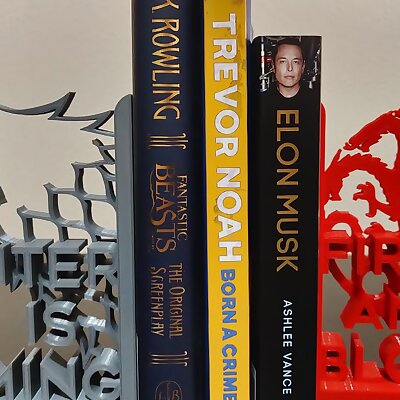 Game of Thrones Bookends