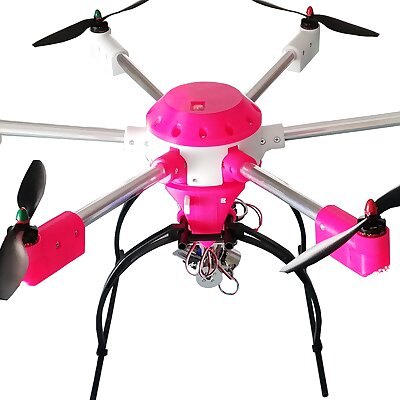GorHex 3D Printed Foldable Hexacopter