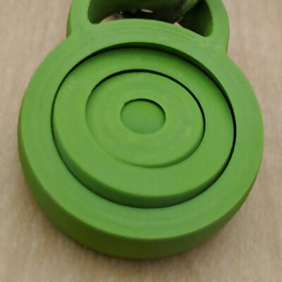 Gyroscope Fidget Keychain