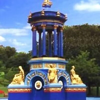 The Saracen Fountain Alexandra Park Dennistoun Glasgow