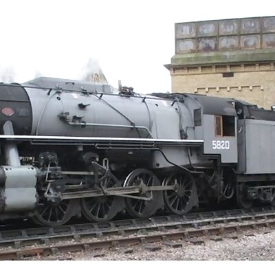 Locomotive S160 for N gauge motor bogies