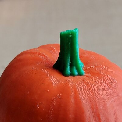 Multimaterial 3D Scanned Pumpkin