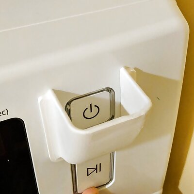 Laundry machine power button protector child lock