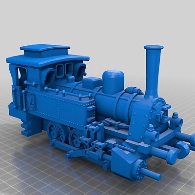 Steam Locomotive T3 scale 0