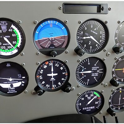 Instrument Panel Bezels  Cessna 172 Flight Simulator