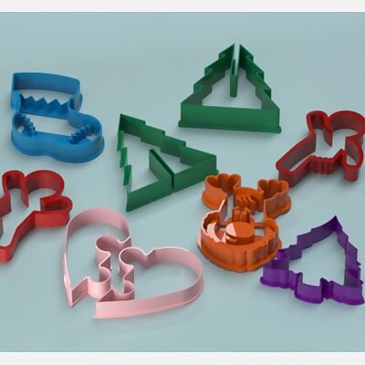 Christmas cookie cutter collection