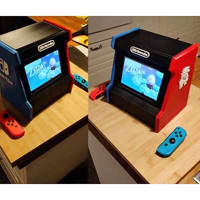 Nintendo switch arcade holder custom tweaks