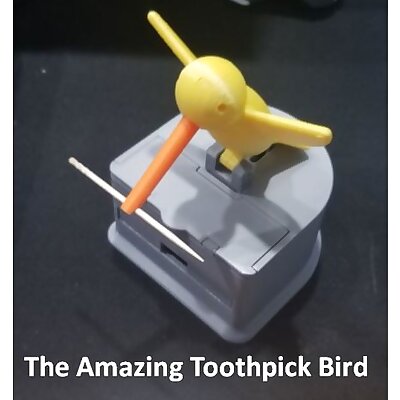 The Amazing Toothpick Bird