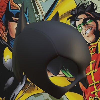 Batgirl 90s Inspired Mask