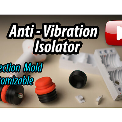 AntiVibration Isolator Mold  Light duty  Customizable