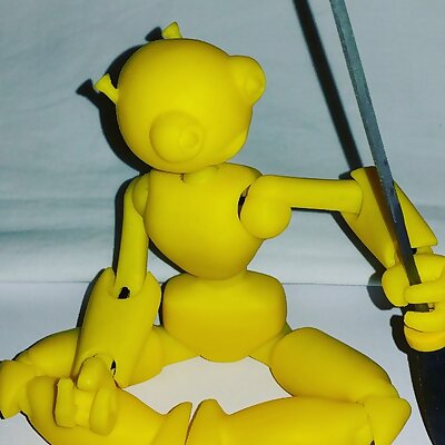 SETH  3D Printed Jointed Robot Easy Print Slic3r Settings