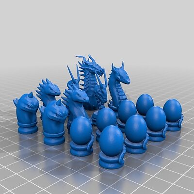 Dragon Chess Set By MartialDesign