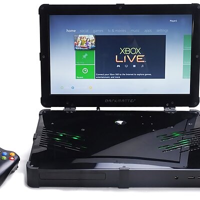 Darkmatter Xbox 360 Laptop