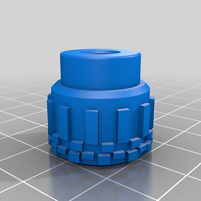 Z Axis Knob for 8mm Screw Lead Ender 3V2  Updated with Bigger Screw Thread