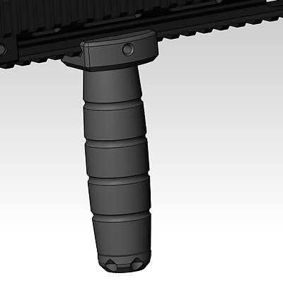 airsoft rail system front grip