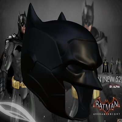 New 52 Batman Inspired Helmet