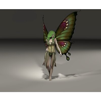 Glide pose Fairy