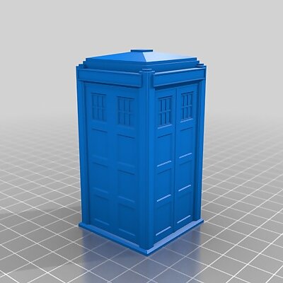 Thin wall TARDIS with Lights and Sound