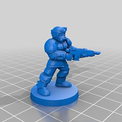 SpaceMan With gun