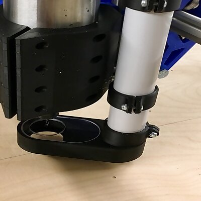 MPCNC Dust shoe  spindle mount 65mm for watercooled spindle