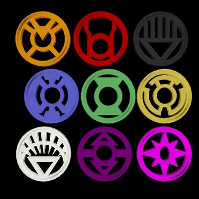 Lantern Corps  Cookie Cutters and Stamps