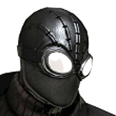 Spiderman Noir Mask  Helmet