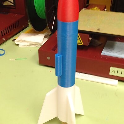 3D printable Model Rocket