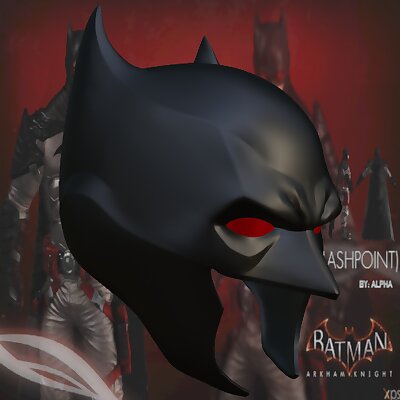 Batman Flashpoint Inspired Mask