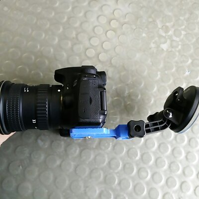 GOPRO suction cup to DSLR adapter