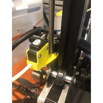 Ender 3 Filament Guide and Runout Sensor Bracket