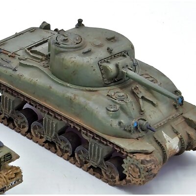 M4A1 Sherman Tank 156 scale 28mm