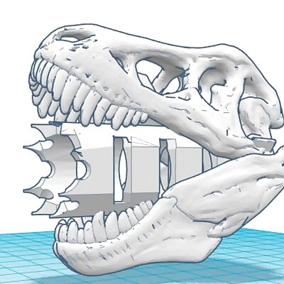 dinosaur skull flash hider