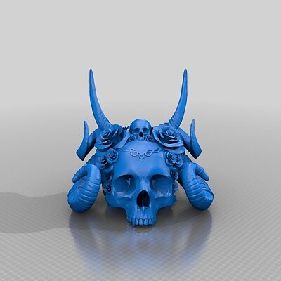 Gothic Succubus Skull