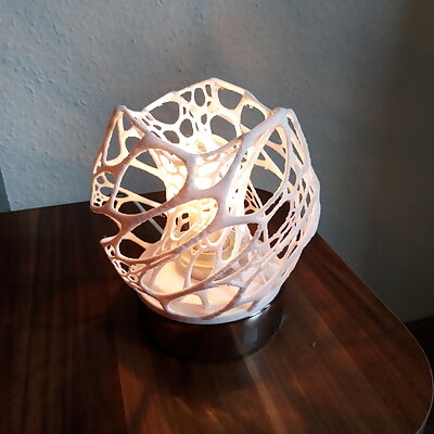 Cellular Lamp with base plate
