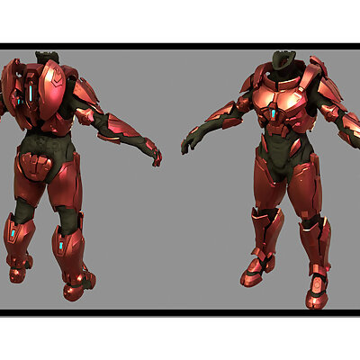 Halo 5 Guardians Hellcat Armor Build