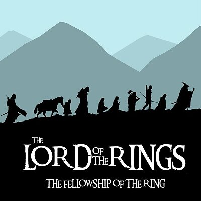 LOTR Silhouette Stand