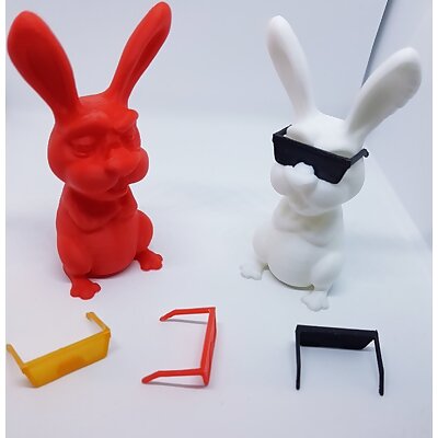 Easter Bunny Extrudr Seperate Sunglasses