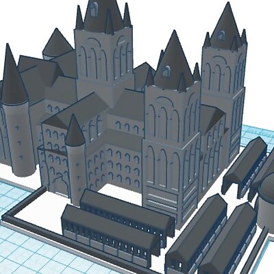 Hogwarts School of Witchcraft and Wizardry Castle Part 2 of 3  Harry Potter 3D Print
