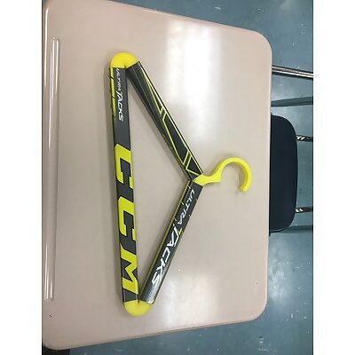 Hockey stick hanger kit