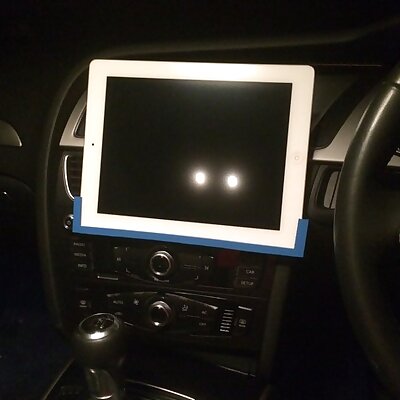 iPad Car CD Mount