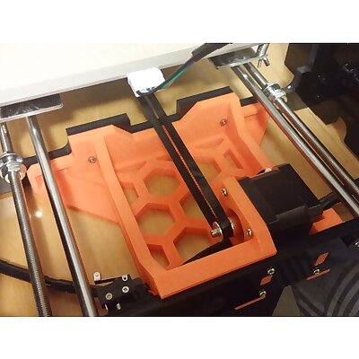 Frame brace with y axis motor mount for Anet A8