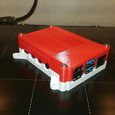 Raspberry Pi 4 case remix