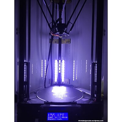 Add light for Delta  Kossel 3D printer