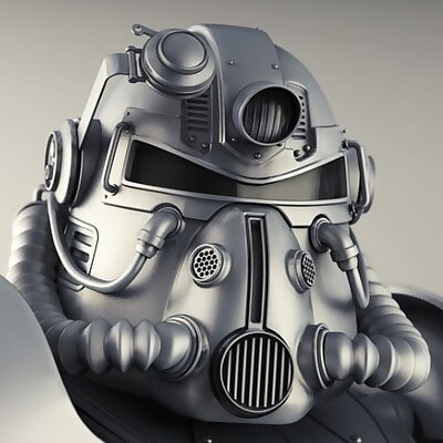 Fallout 76 T51 Helmet