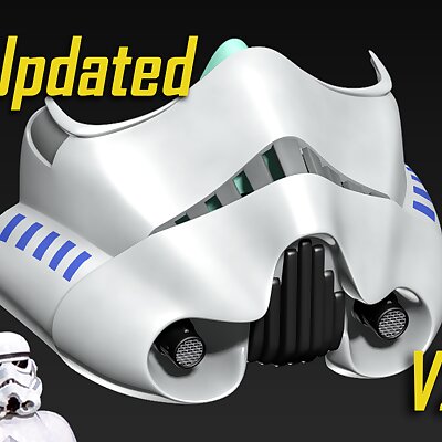 COVID19 Mask Cap Stormtrooper Edition