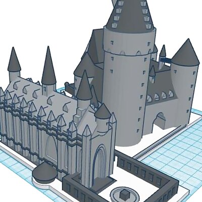 Hogwarts School of Witchcraft and Wizardry Castle Part 1 of 3  Harry Potter 3D Print