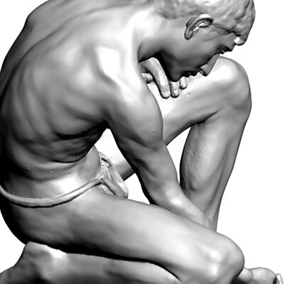 3D Scan of the statue Marble Player