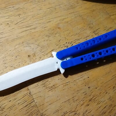 Fully 3dprinted Balisong  Butterfly Knife