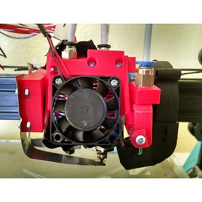 Simple Zero Ooze Dual Extruder  CRUX  no electronics motors or changed firmware
