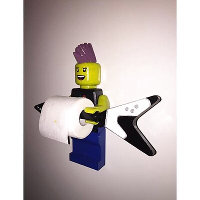 Legoman Holder toilet paper REMIX OUTDATED